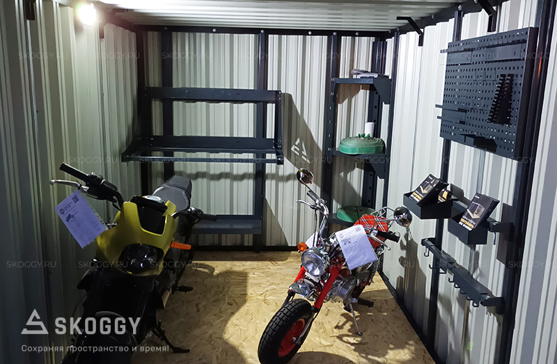 Системы хранения хозблока 3 на 2