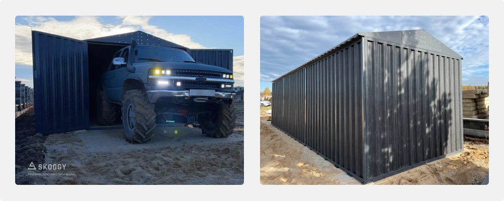 Гараж без фундамента