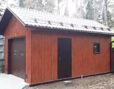 Быстровозводимая технология шведских гаражей